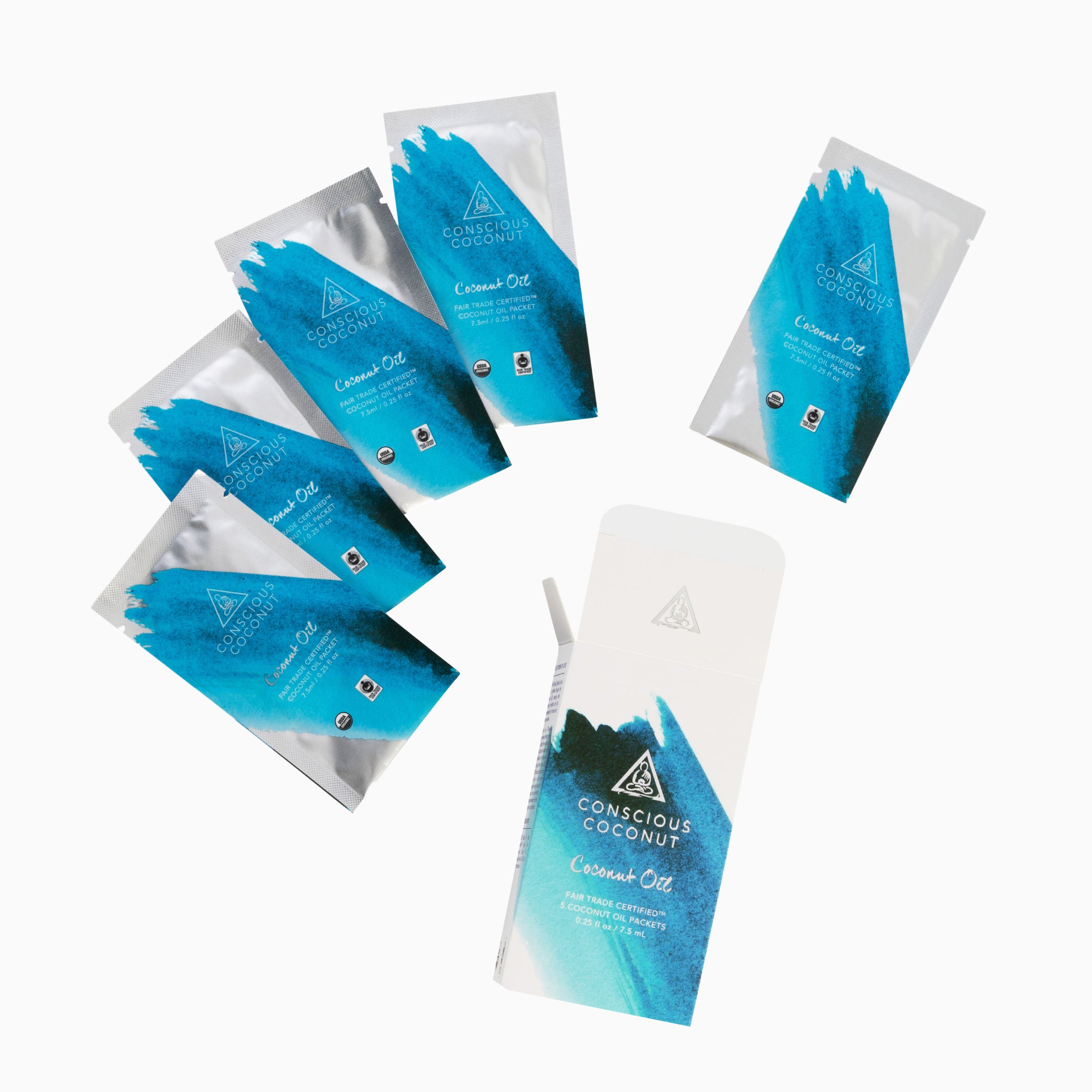 Coconut Oil Packets (Box of 5)