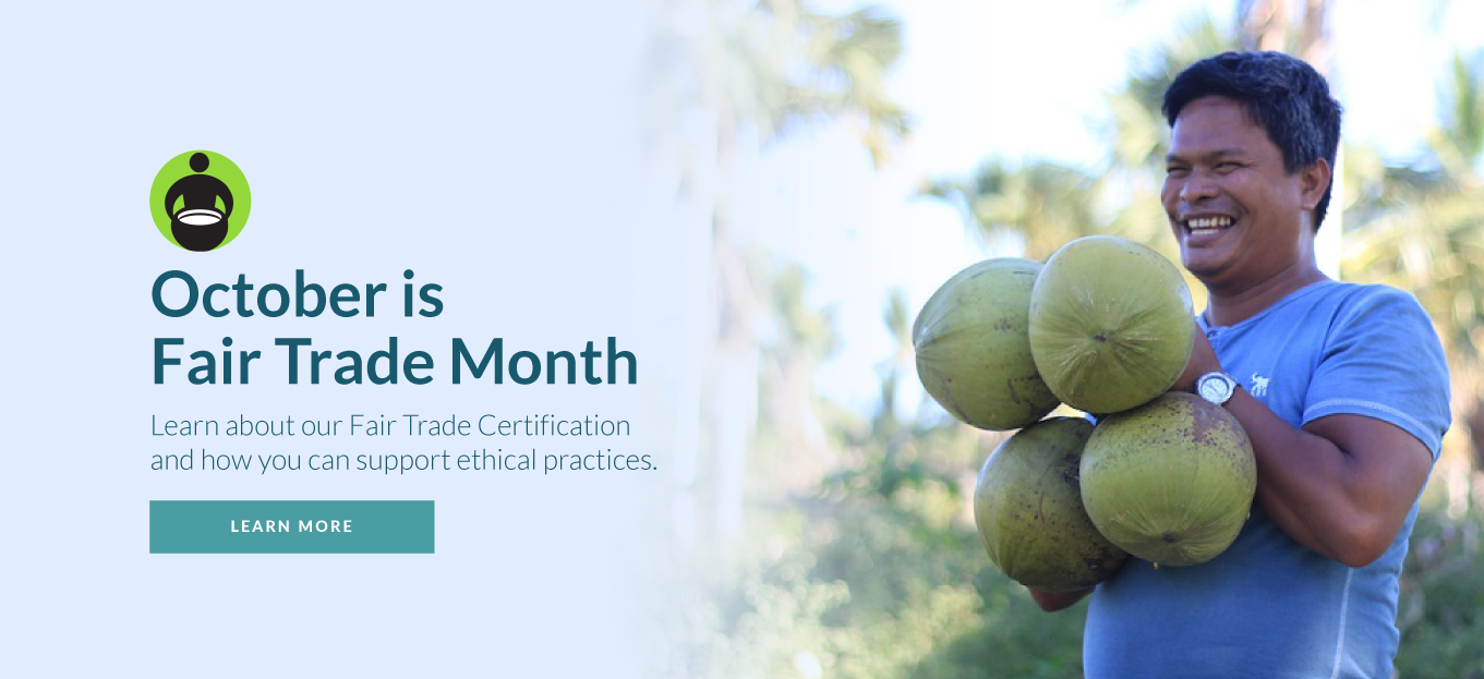 October is Fair Trade Month