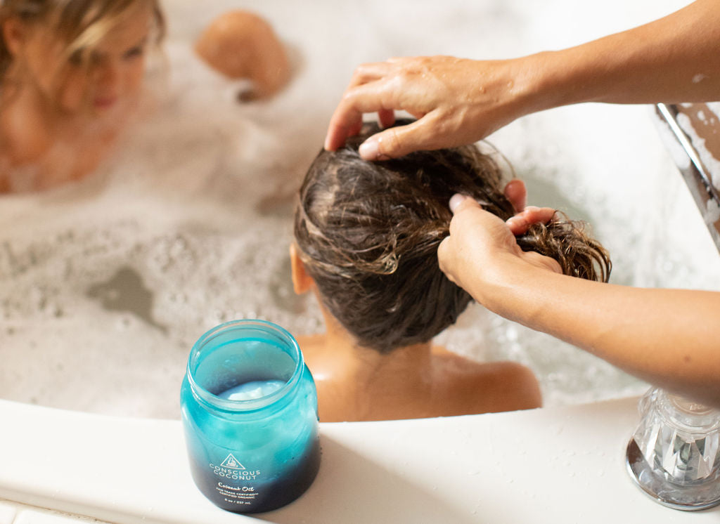 How Coconut Oil Protects Hair from Sun, Saltwater & Chlorine
