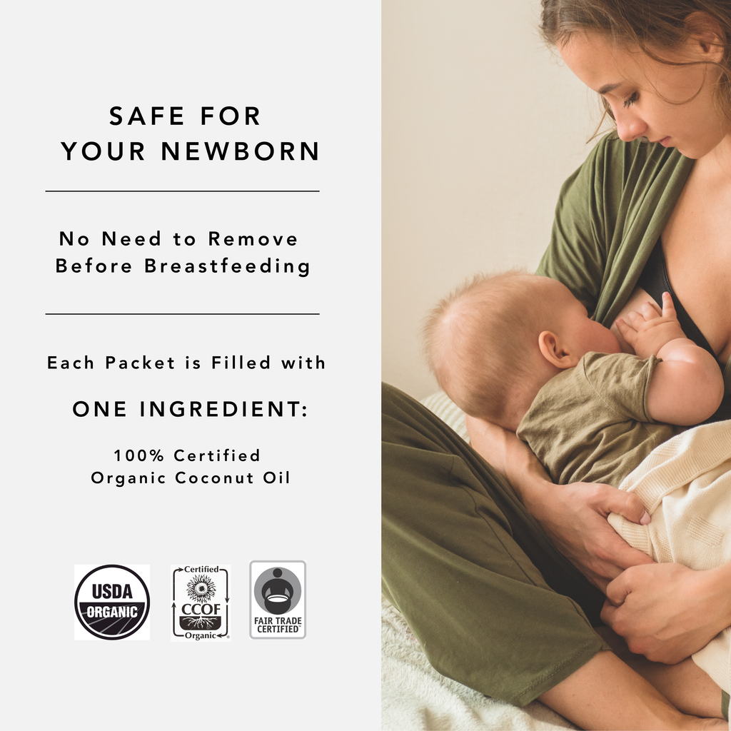 Coconut Oil Packets for Lactation & Newborn Care