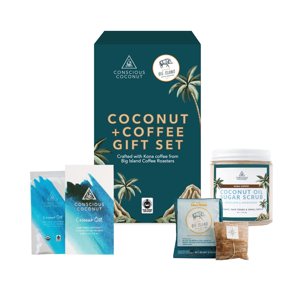 Coconut + Coffee Gift Set