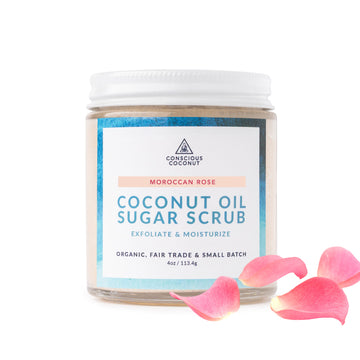 Organic Coconut Oil Sugar Scrubs